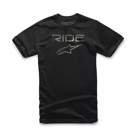 T-Shirt Alpinestars Ride 2.0 Camo black S - Size: S