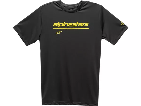 T-Shirt Alpinestars Tech Line Up Performance black M - Size: M