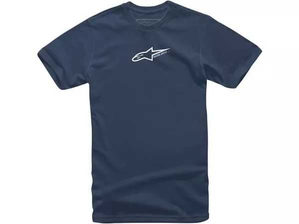 T-Shirt Alpinestars Racemod navy\/white M - Size: M