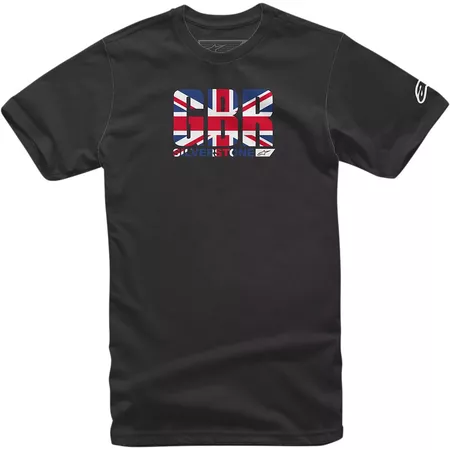 T-Shirt Alpinestars Circuits GB black M - Size: M