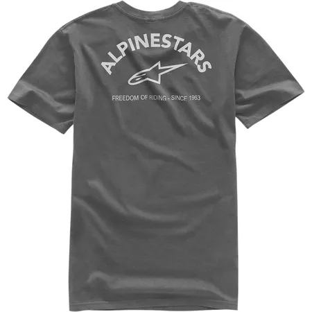 T-Shirt Alpinestars Arced charcoal M - Size: M