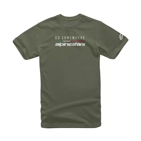 T-Shirt Alpinestars Go Somewhere green S - Size: S