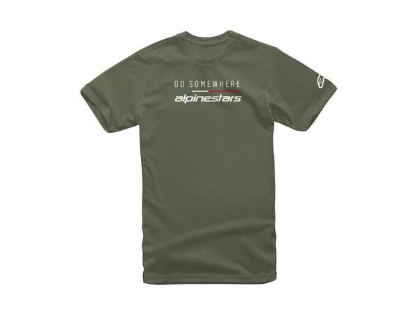 T-Shirt Alpinestars Go Somewhere green S - Size: S