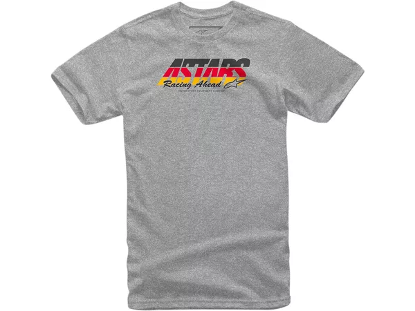 T-Shirt Alpinestars Split Time heather grey M - Size: M