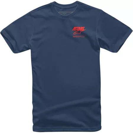T-Shirt Alpinestars Back Mix navy M - Size: M