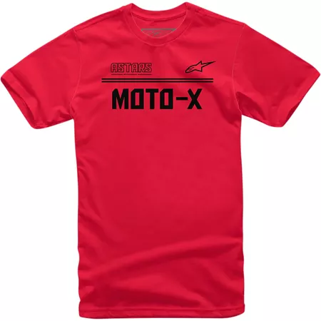 T-Shirt Alpinestars Moto X red\/black M - Size: M