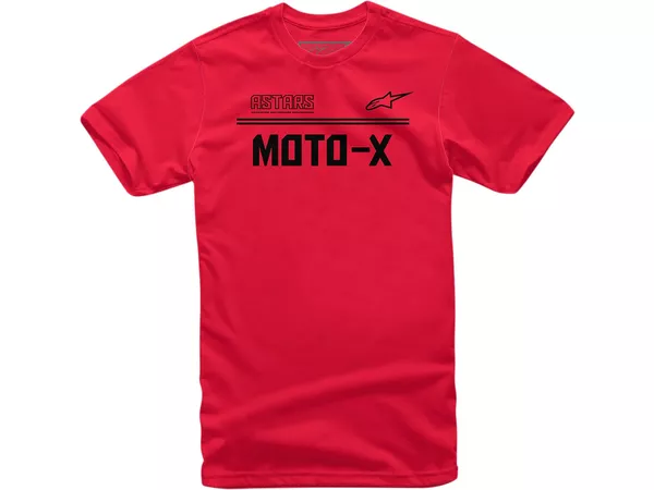 T-Shirt Alpinestars Moto X red\/black M - Size: M