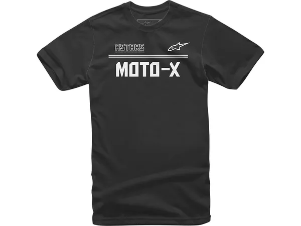 T-Shirt Alpinestars Moto X black\/white M - Size: M