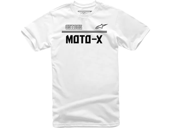 T-Shirt Alpinestars Moto X white\/black M - Size: M