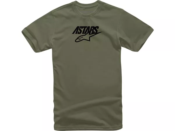 T-Shirt Alpinestars Mixit green\/black S - Size: S