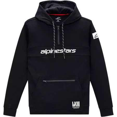 Hoodie Alpinestars Vital black M - Size: M