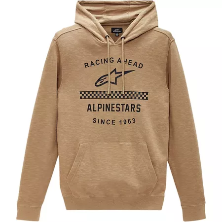 Hoodie Alpinestars Garage khaki M - Size: M