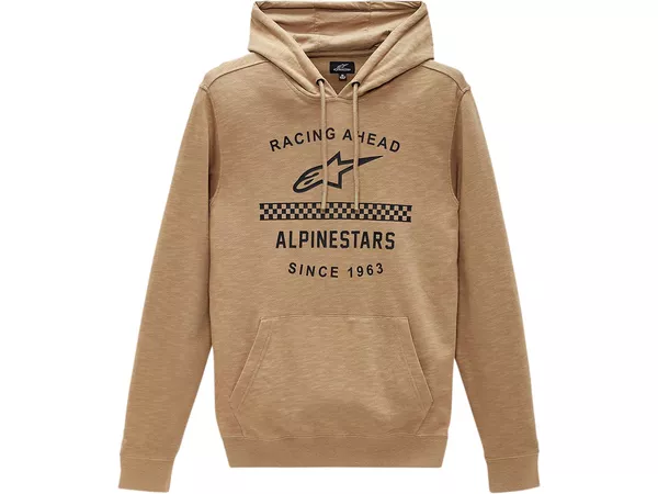 Hoodie Alpinestars Garage khaki M - Size: M