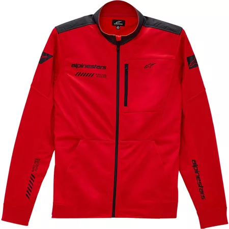 Track Jacket Alpinestars Stint red\/black M - Size: M