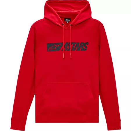 Hoodie Alpinestars Reblaze red\/black S - Size: S