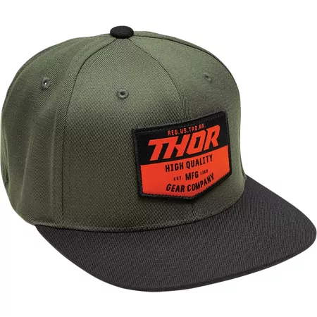 Snapback Cap Thor Chevron black\/olive