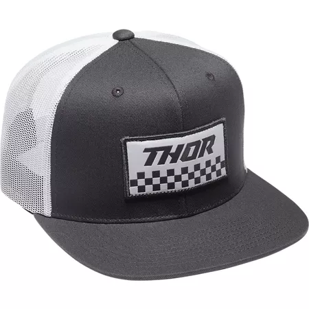 Baseball Cap Thor Checker grey\/white