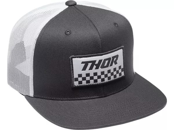 Baseball Cap Thor Checker grey\/white