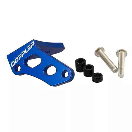 Clutch Lever Stop Doppler aluminium blue Minarelli AM6