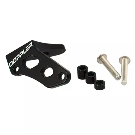 Clutch Lever Stop Doppler aluminium black Minarelli AM6