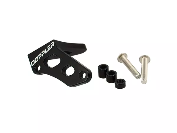 Clutch Lever Stop Doppler aluminium black Minarelli AM6
