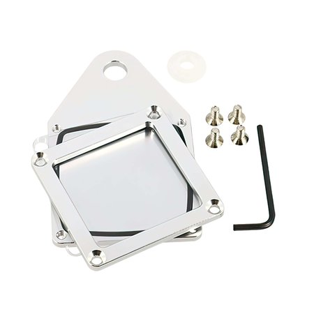 Tax Disc Holder alu (square)