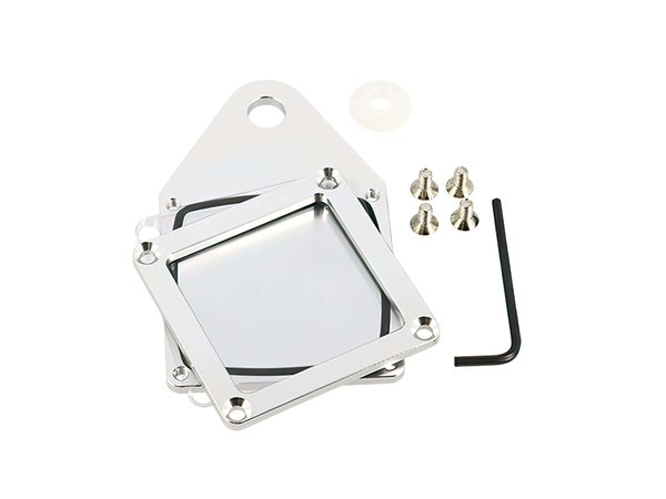 Tax Disc Holder alu (square)