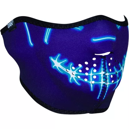 Half Face Mask neoprene Zanheadgear Dystopian