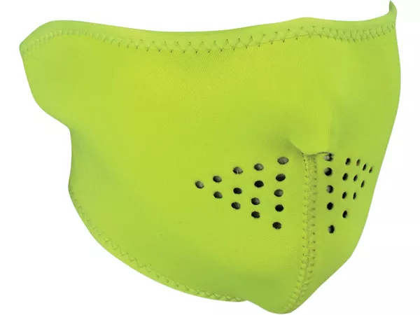 Half Face Mask neoprene Zanheadgear High-Visibility Lime