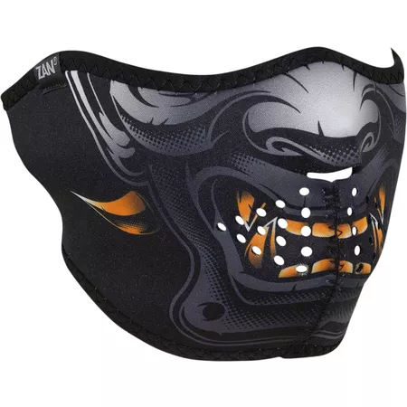 Half Face Mask neoprene Zanheadgear Horned Demon