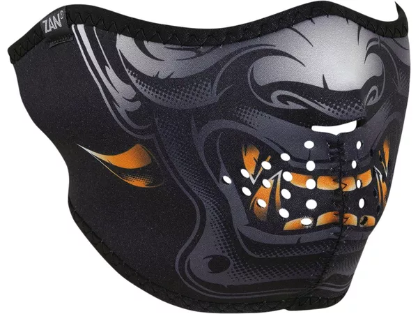 Half Face Mask neoprene Zanheadgear Horned Demon