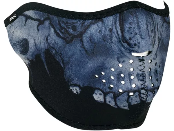 Half Face Mask neoprene Zanheadgear Midnight Skull