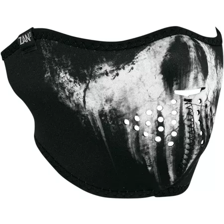 Half Face Mask neoprene Zanheadgear Ghost Skull
