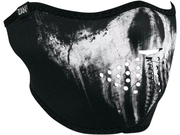 Half Face Mask neoprene Zanheadgear Ghost Skull