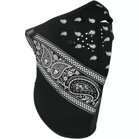 Half Face Mask neoprene Zanheadgear Neo-X 3 Panel Paisley