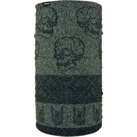 Necktube Motley Tube Zanheadgear Fleece Lined Skullfair
