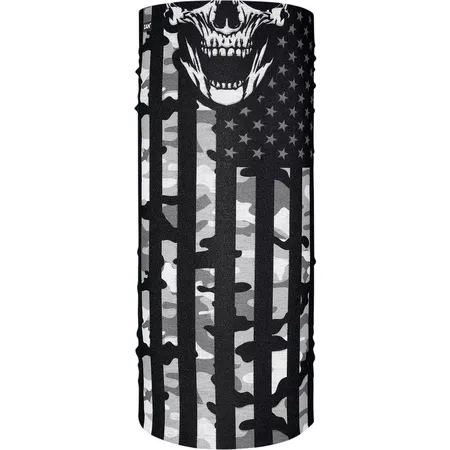 Necktube Motley Tube Zanheadgear Polyester Urban Camo Flag
