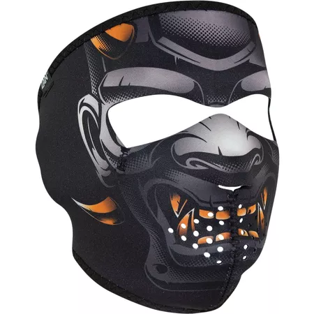Full Face Mask neoprene Zanheadgear Horned Demon