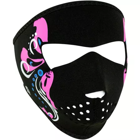 Full Face Mask neoprene Zanheadgear Mardi Gras Small