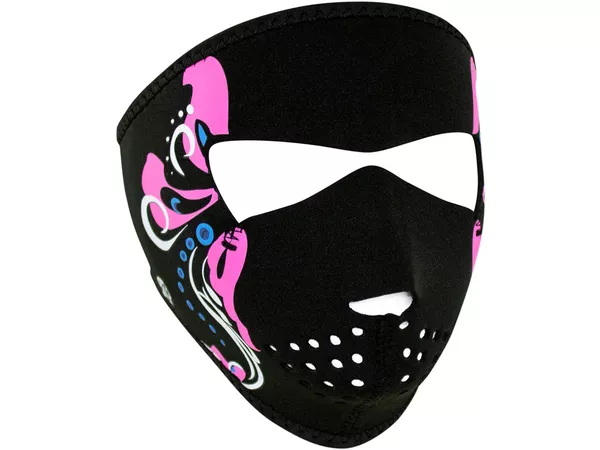 Full Face Mask neoprene Zanheadgear Mardi Gras Small