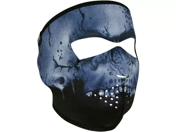 Full Face Mask neoprene Zanheadgear Midnight Skull