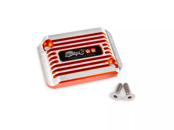 Brake Cylinder Cover Brembo Stage6 Yamaha Aerox orange