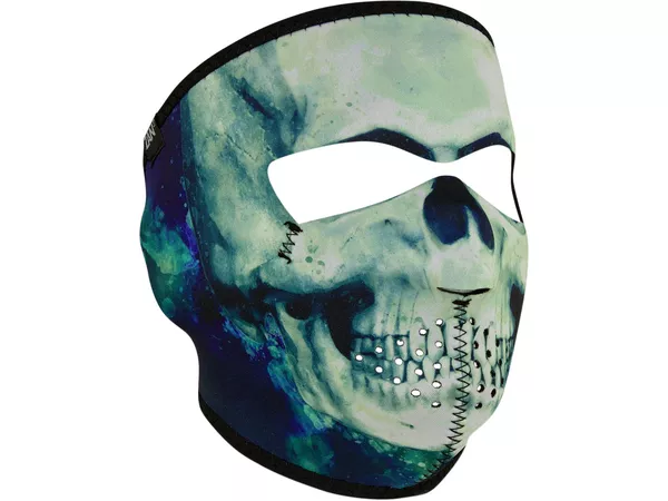 Full Face Mask neoprene Zanheadgear Paint Skull