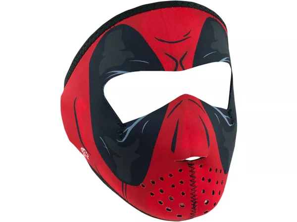 Full Face Mask neoprene Zanheadgear Red Dawn Small