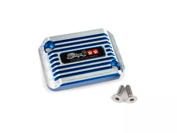 Brake Cylinder Cover Brembo Stage6 Yamaha Aerox blue