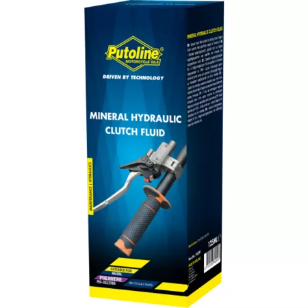 Brake \/ Clutch Fluid Putoline Mineral Hydraulic Clutch Fluid 125ml