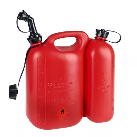 Jerrican Pressol polyethylene red double chamber 3L\/5L