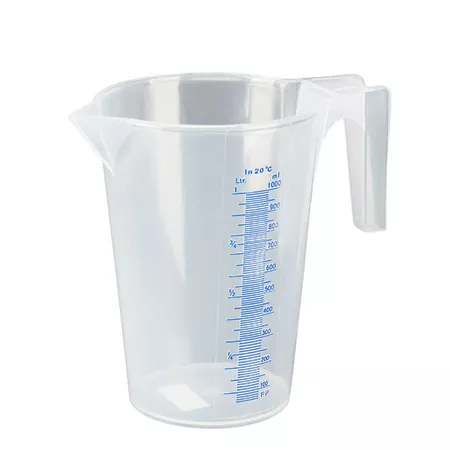 Measuring Cup \/ Jug Pressol with scale white 1L