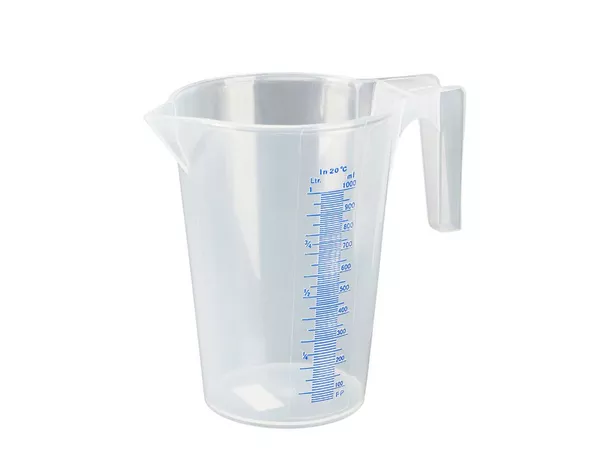 Measuring Cup \/ Jug Pressol with scale white 1L