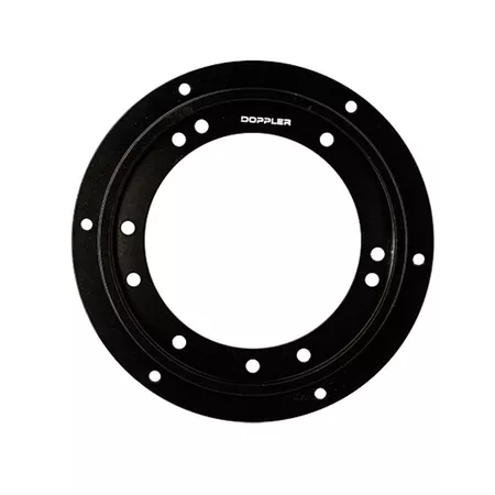 Carrier Plate f. rear sprocket Doppler aluminium CNC black MBK 51